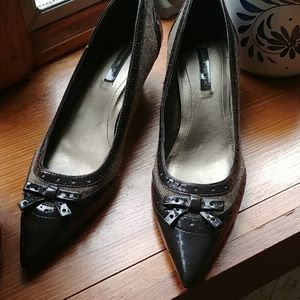 Bandolino kitten heels shoes.